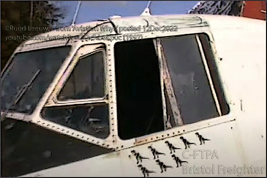 The scrapping of Bristol Freighter C-FTPA