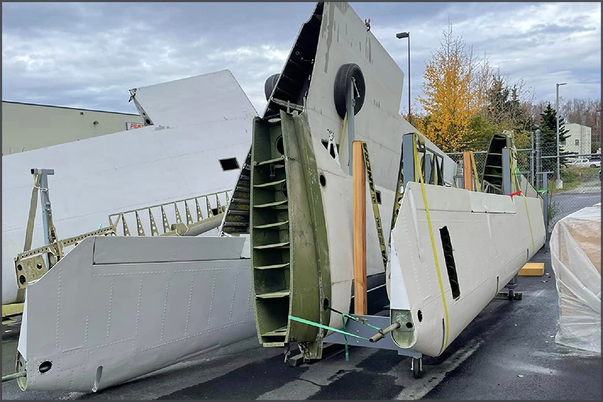 C-117D of Viper Transitions, ex/ TransNorthen, will be scrapped @Anchorage