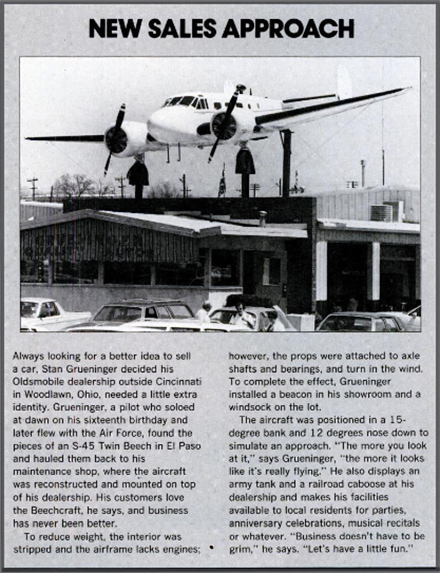 Unidentified Beech 18, formerly owne by Stan Grueninger