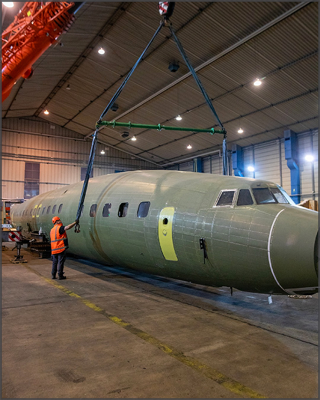Relocation Starliner N7316C to Hamburg, Oct,2023