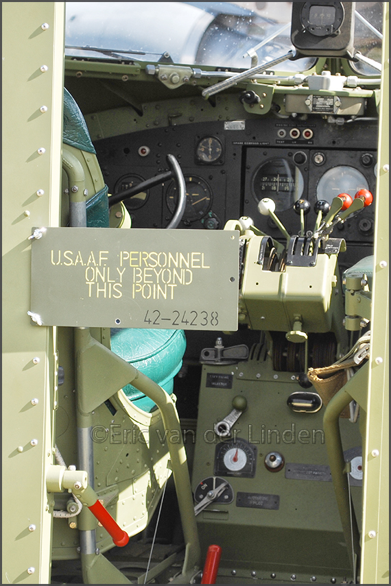 C-47 cockpit section, Fairford 2024, by Eric van der Linden