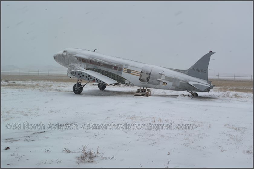 Miiss Madison N486C in 2024 winter conditions (Ennis, Montana)