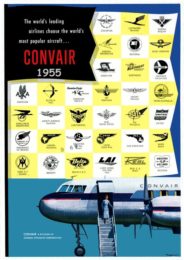 1955 Convair advertisement