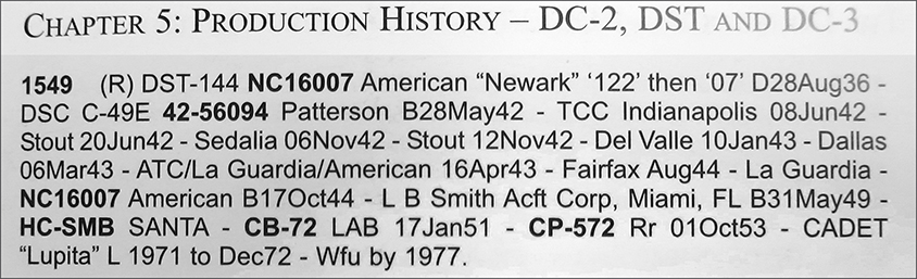 History of C-49 CP-572