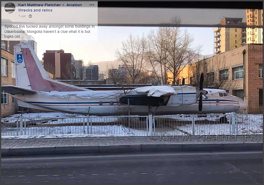 An-24 off-airport in Ulaanbaatar, Mongolia