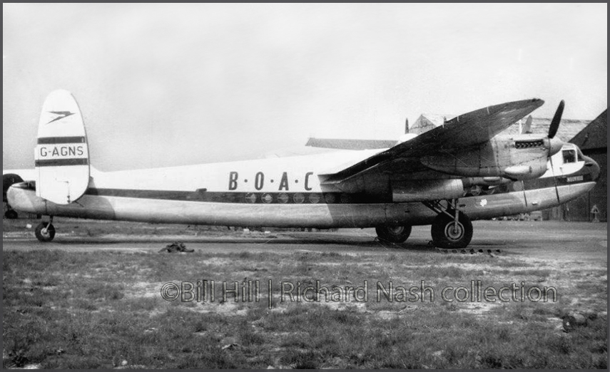 Avro 685 York , G-AGNS of BOAC 