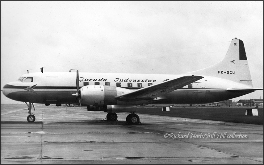 Convair CV440 PK-GCU of Garuda by Bill Hill