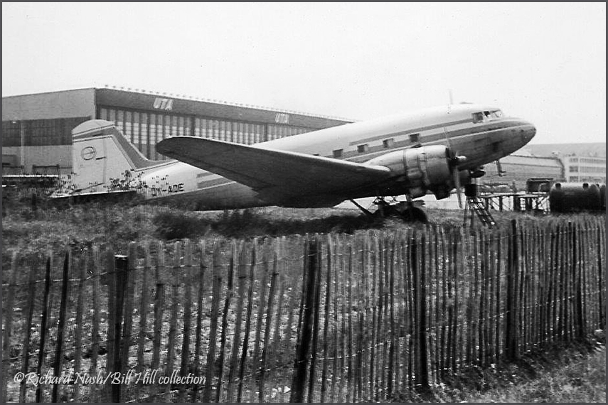 Vintage propellor aircraft from Bill Hill collection