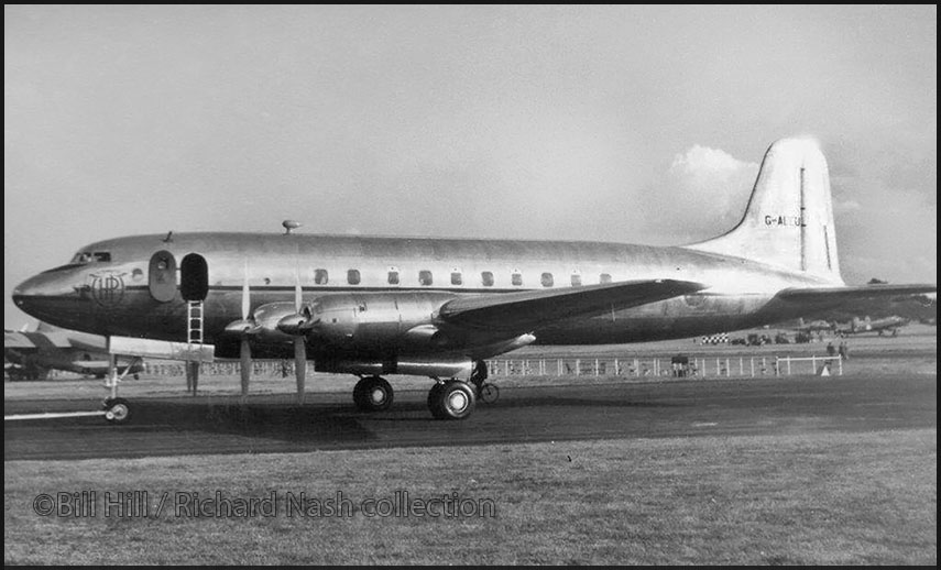 Hermes G-ALEU, by Bill Hill