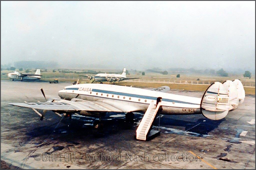 Lockheed L.749 Constellation CX-BCS of Causa