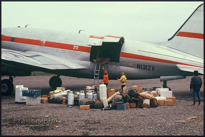 Curtiss C-46 N1312V at Umiat,AK