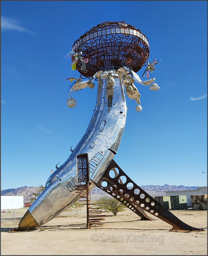 The Lockheed Lodestar of The Burning Man event