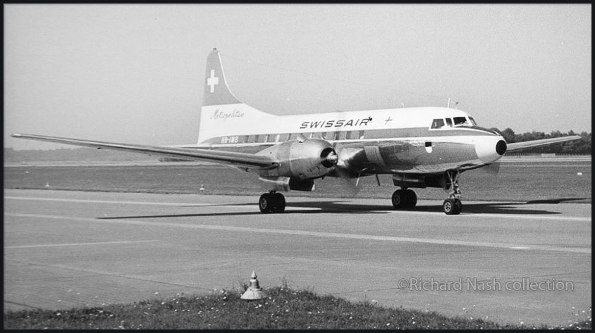 Convair Metropolitan HB-IMB of Swissair