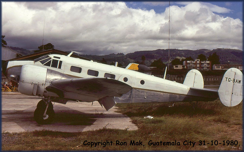 Beech 18 Guatamala