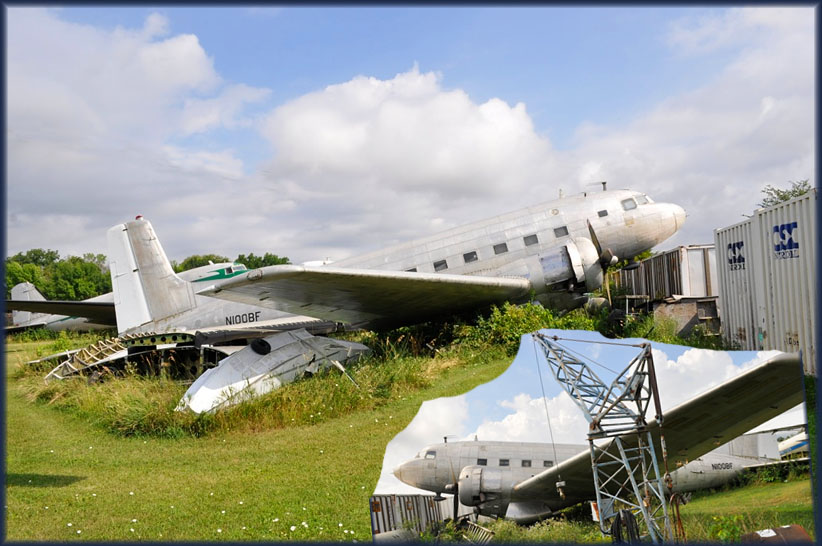 DC-3 at Basler Turbo Conversions, Oshkosh