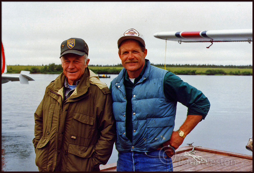 Paul Weston and Chuck Yeager