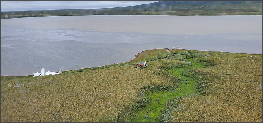 Curtiss C-46F Commando, N67982, abandoned at Nullaq Lake,Alaska