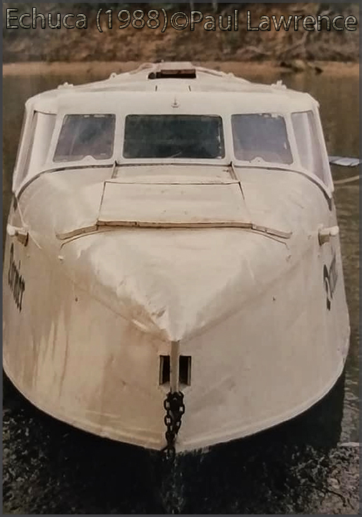 Dornier river houseboat at Echuca, Australia (1988)