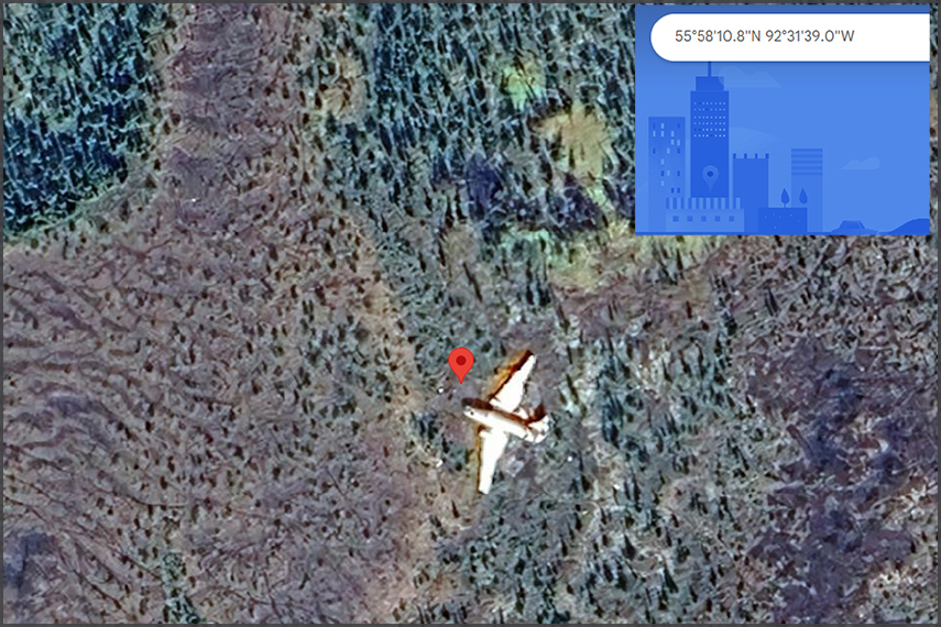 C-47B Abandoned Wreck Manitoba: C-FBKX