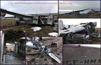 York CF-HMX wreck on Hall Beach