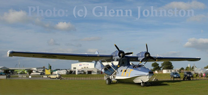 ZK-PBY by Glenn Johnston