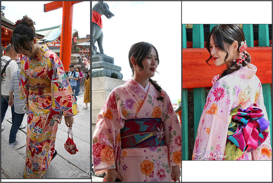 Kimono's in Japan