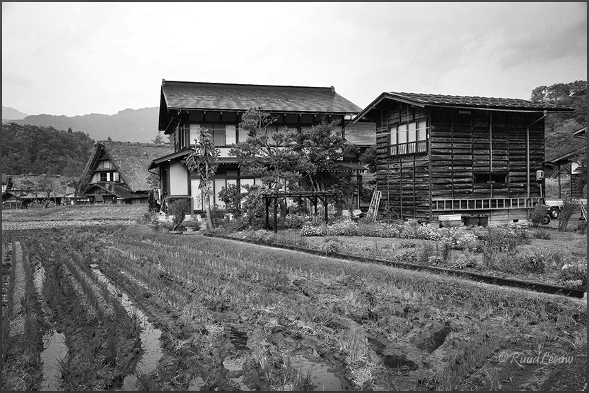 The historic village of Shirakawa-gō 
