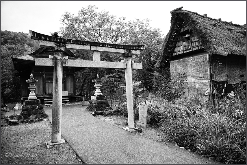 The historic village of Shirakawa-gō 