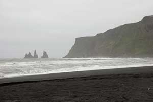 The beach near Vik